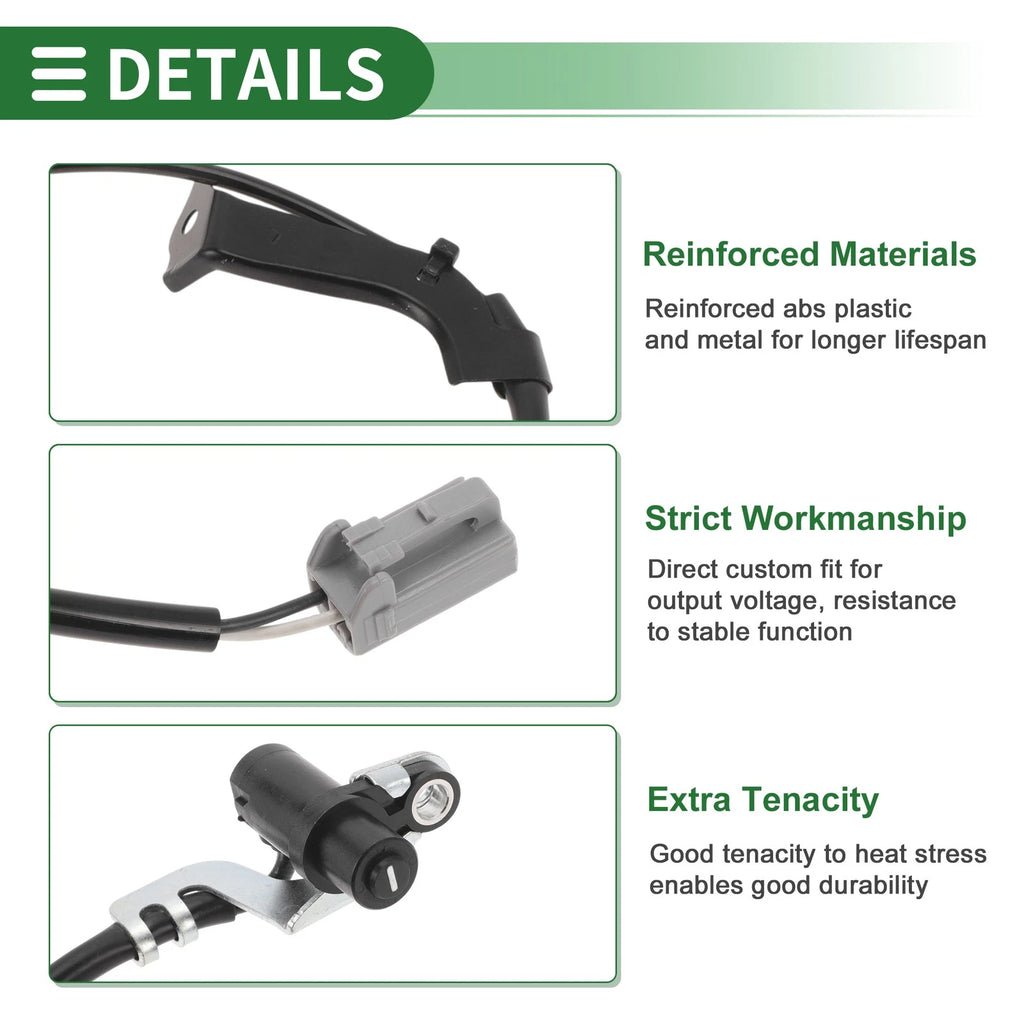 ABS Wheel Speed Sensor Replacement for Toyota Sienna (2004–2010)