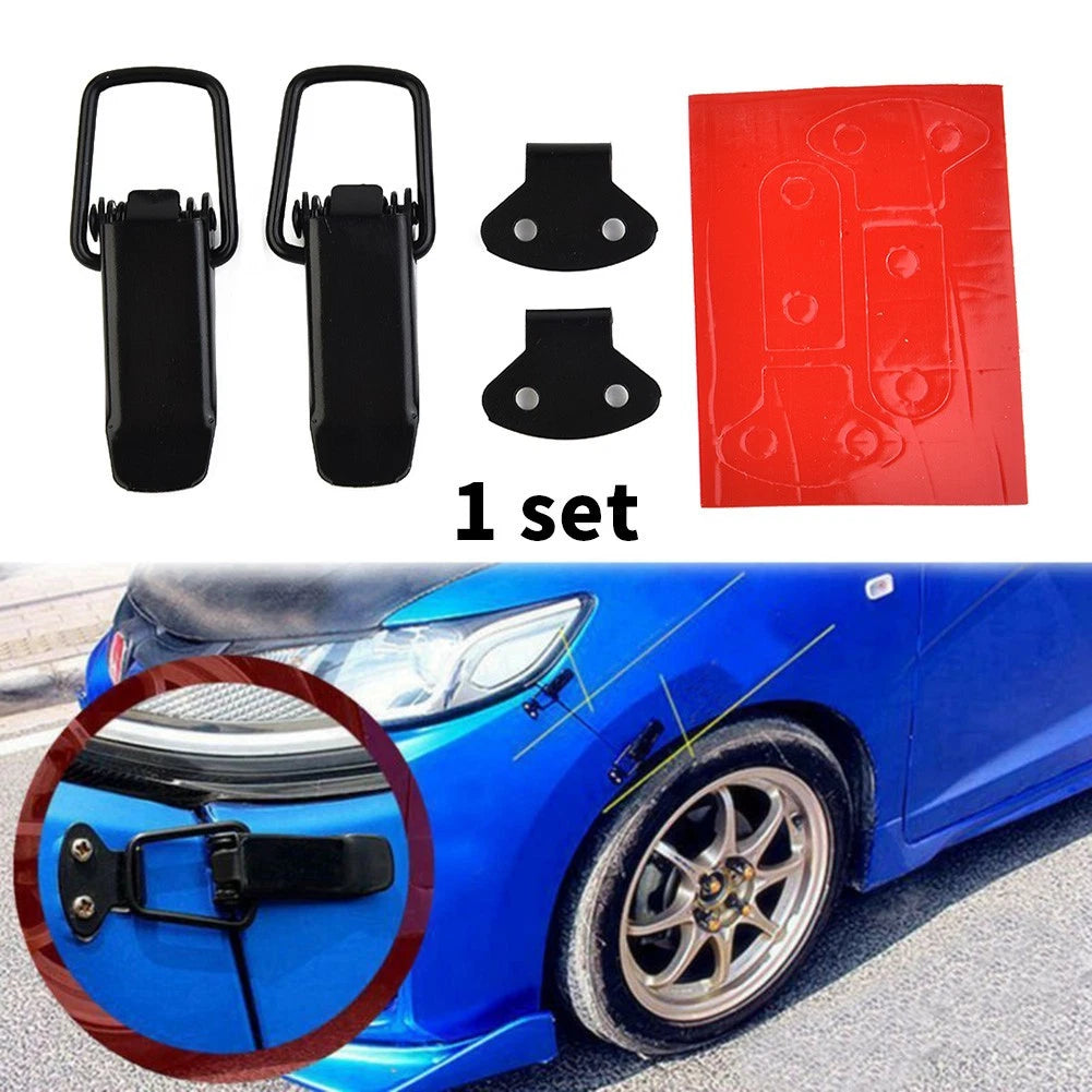 2X Quick Release Fastener Clips for Car Bumper Trunk Hatch Lids