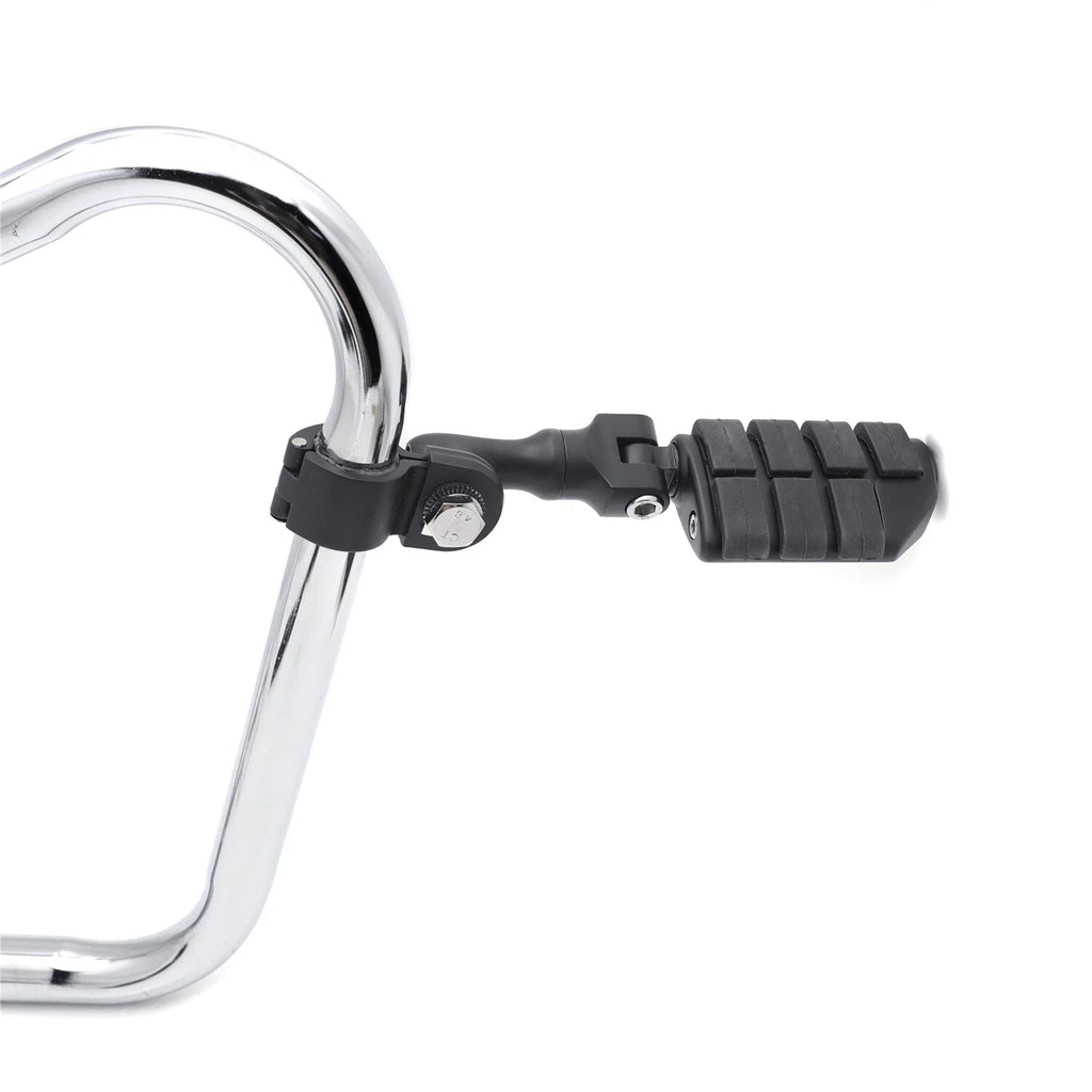 3" Long FootPeg Mounts Clamps for Harley (1.25" Engine Guard)