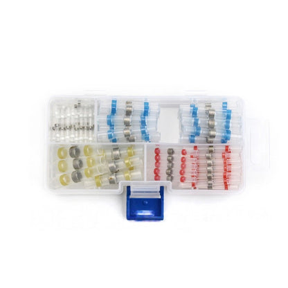 100PCS Butt Wire Connectors for Heat Shrink Solder Seal Waterproof Terminal Kit