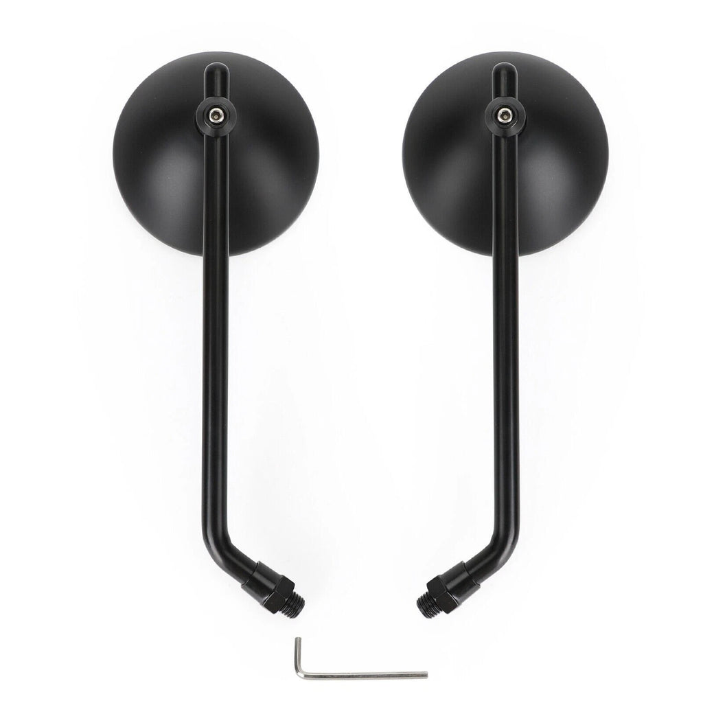 Classic Style Black Mirrors 10mm R/H for Honda CB Shadow Cruiser (T9)