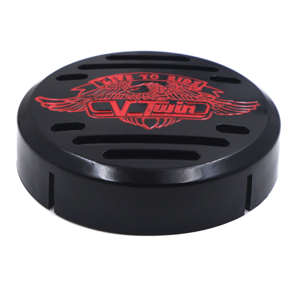 Black V-Twin Horn Cover for Yamaha V-Star 650 (2000–2017)