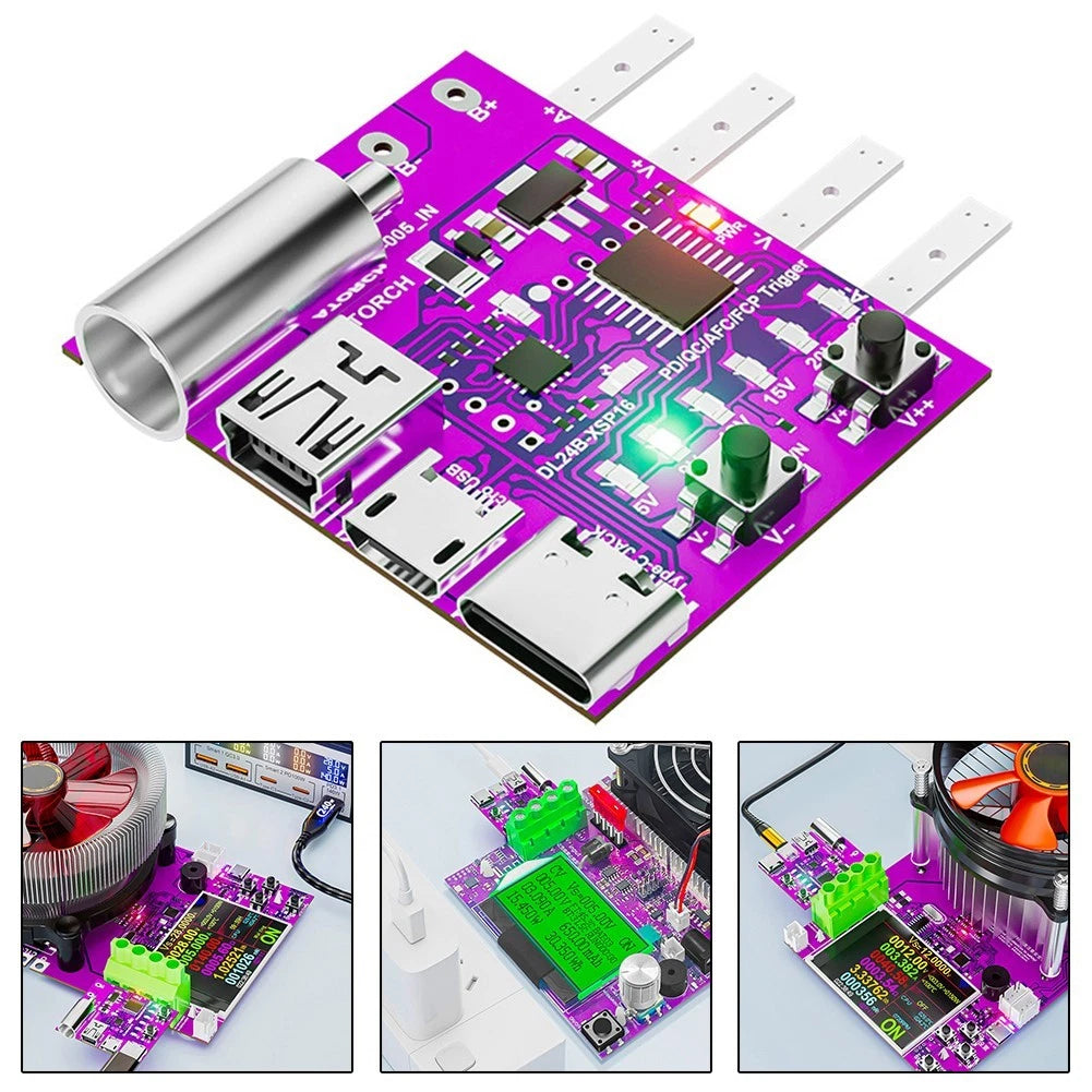 Test Adapter Board for Various Protocols (Fast Charging)