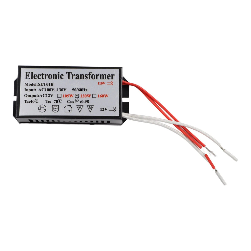 Halogen/Xenon Electronic Transformer for Efficient Power Conversion