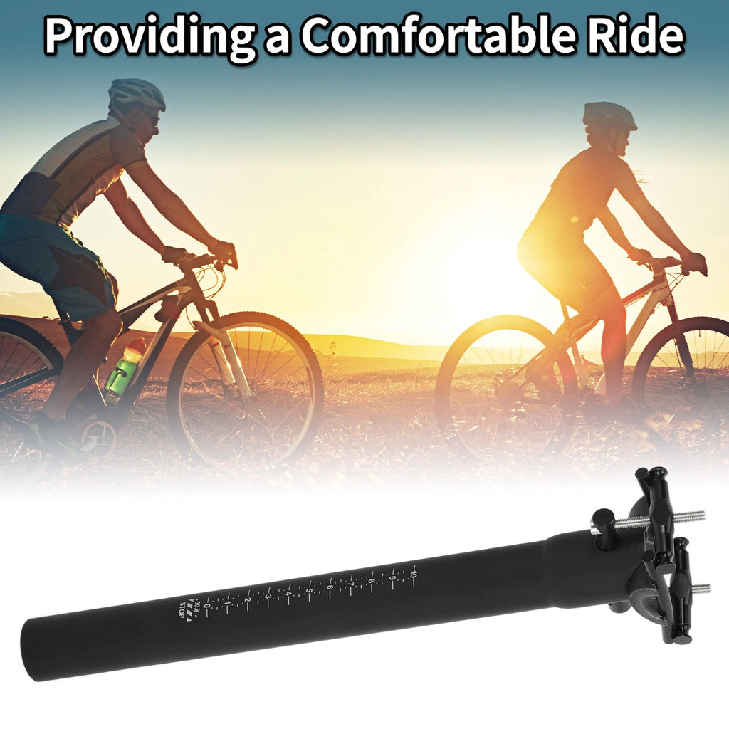 Seat Post 30.8x300mm Replacement 2-bolt for Bike Frame (Universal)