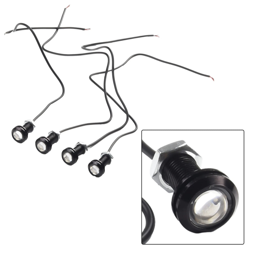 4X Waterproof Blue LED Boat Lights for Easy Installation