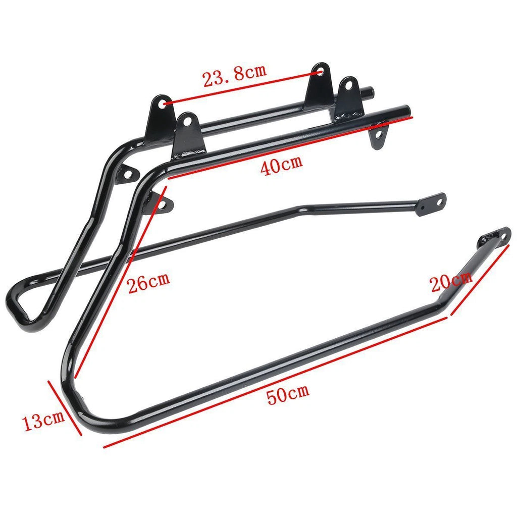 Saddlebags Conversion Brackets for Harley Softail Fatboy FLST FXST (1984–2017)