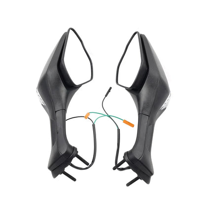Side Rear View Mirrors with Turn Signals for Honda CBR1000RR (2017–2024)