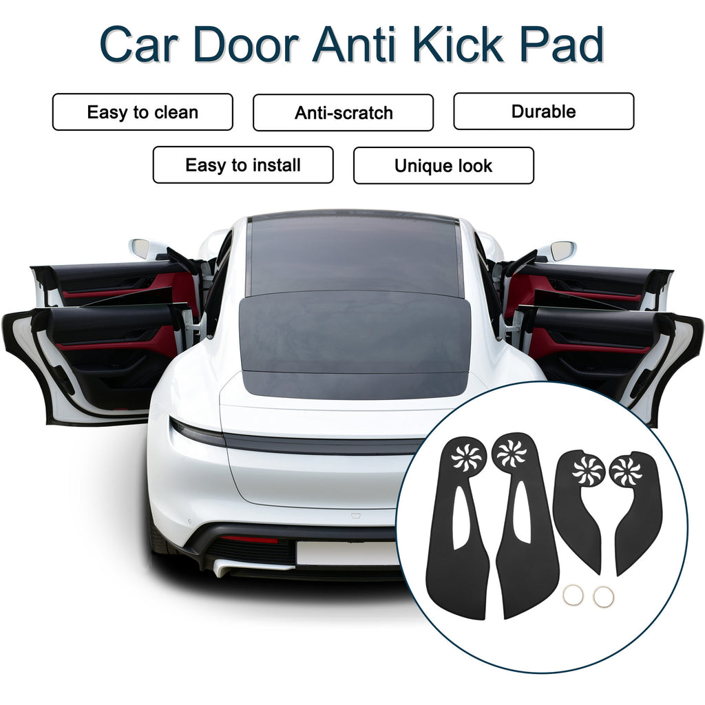 Car Door Anti Kick Pad Protector Set for Honda Fit (2008–2013)