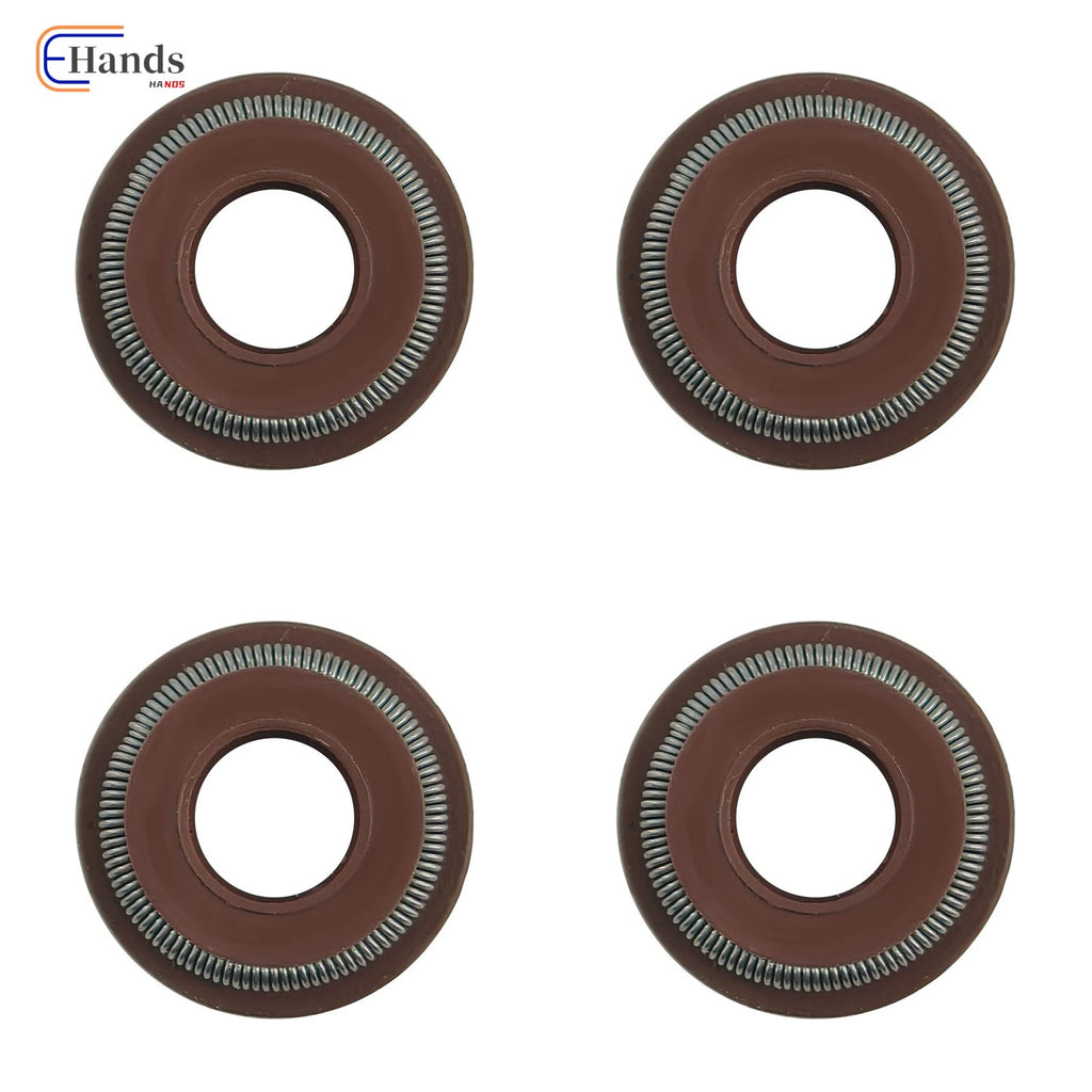 Set of 4 Valve Stem Seals for Honda CRF250R CRF250X (2004–2017) 12209-GB4-681