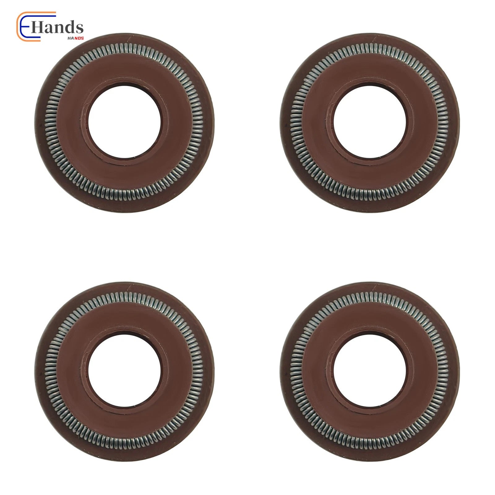 Set of 4 Valve Stem Seals for Honda CRF250R CRF250X (2004–2017) 12209-GB4-681