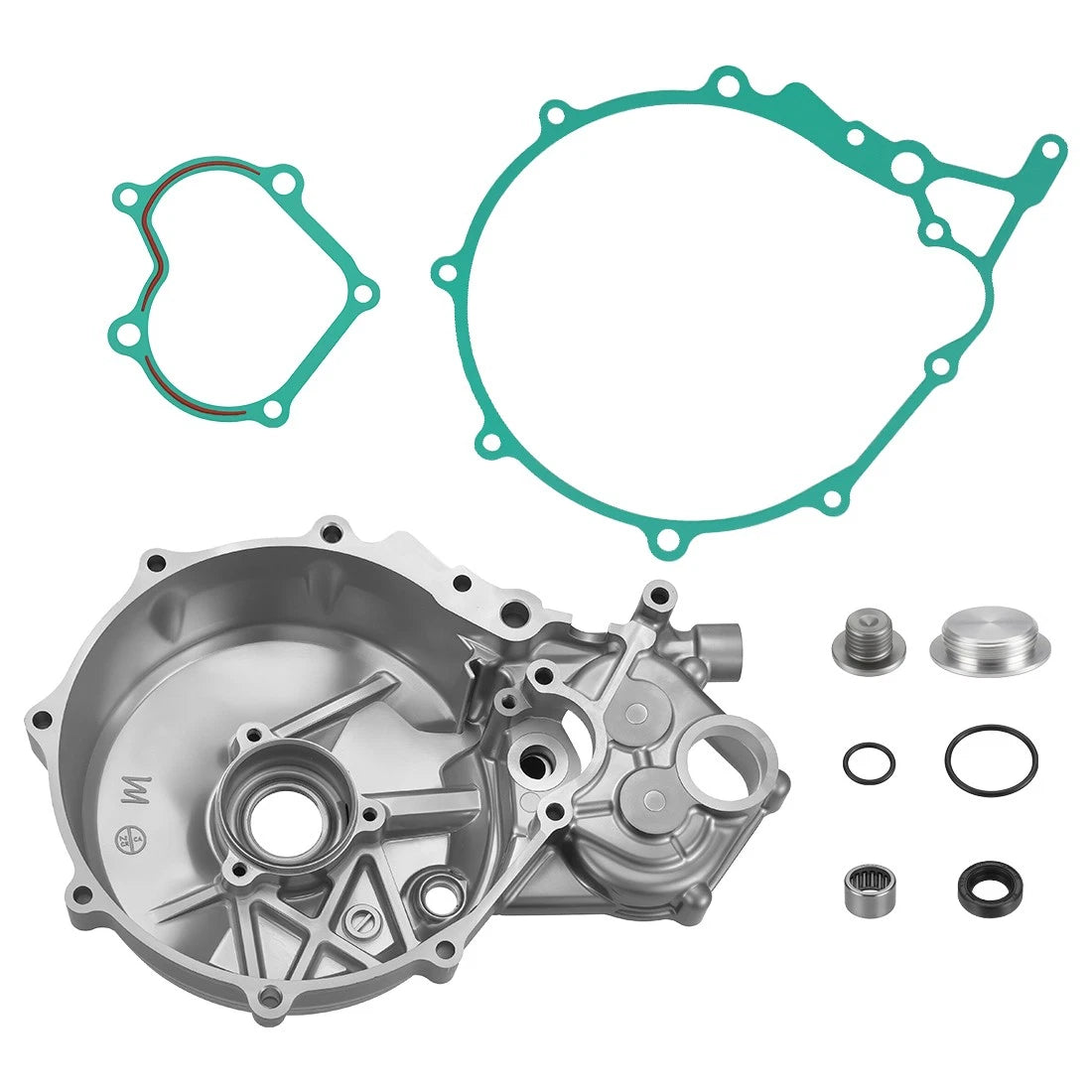 Left Crankcase Stator Cover Plugs Gasket Bearing Seal Kit for Honda XR650L (1993–2024)
