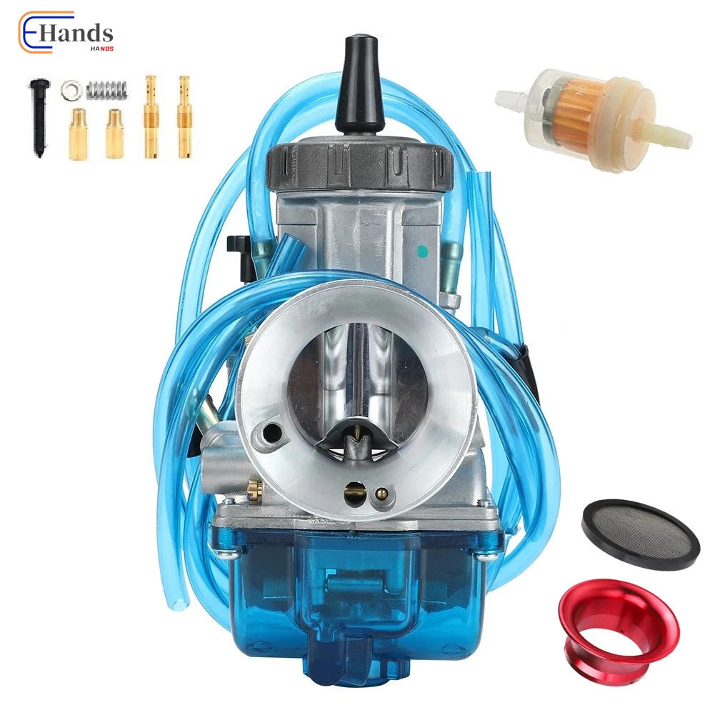 Carburetor & Air Filter for Kawasaki KX125 KX250 KX300 KX400 KX420 KX450 (US Stock)