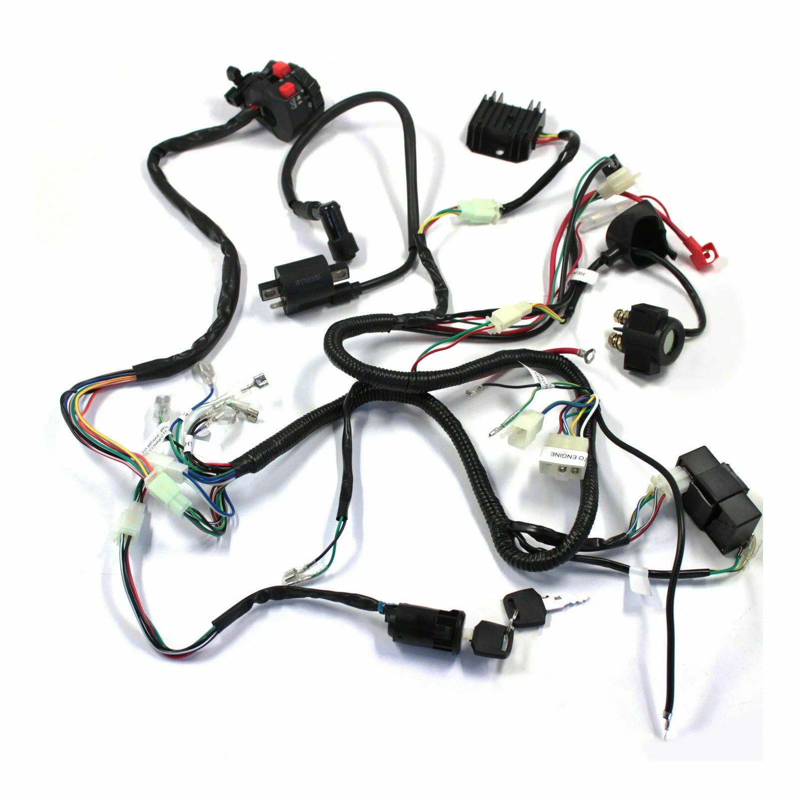 Full Set Electric Wiring Harness for ATV QUAD 150/200/250C (CDI)