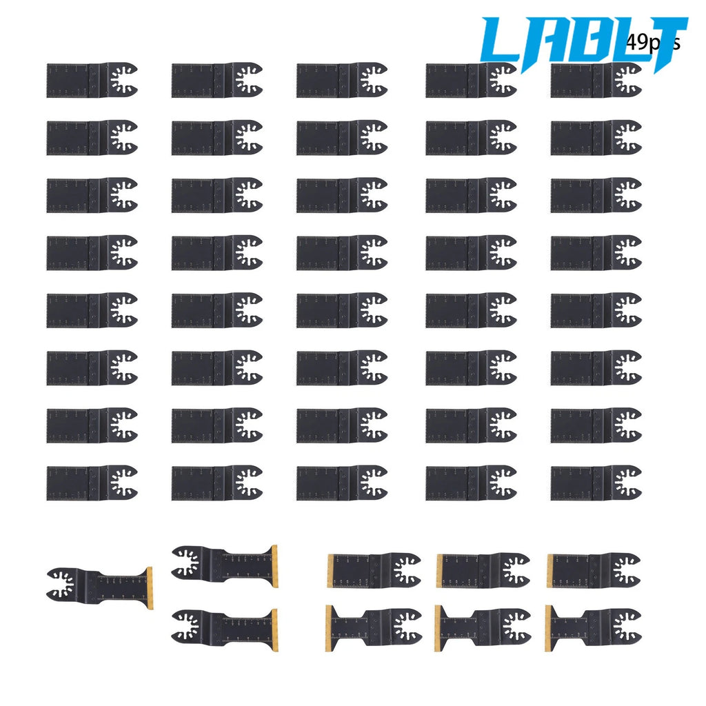 49Pcs Universal Oscillating Tool Blades for (Universal)