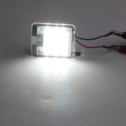 2X License Plate Lights for Ford S-MAX C-MAX Kuga Mondeo (12V, 18 LEDs)