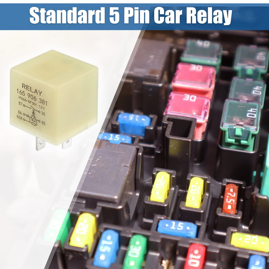Starter Relay 5 Pin Heavy Duty DC 12V 40A for Audi A4 (1999–2001)