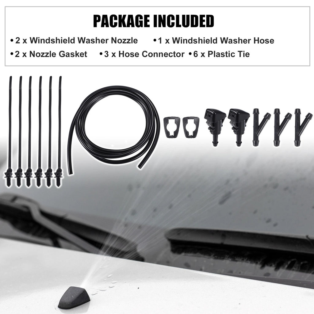 Windshield Washer Nozzle Spray Replacement for Mitsubishi Eclipse (2006–2012)