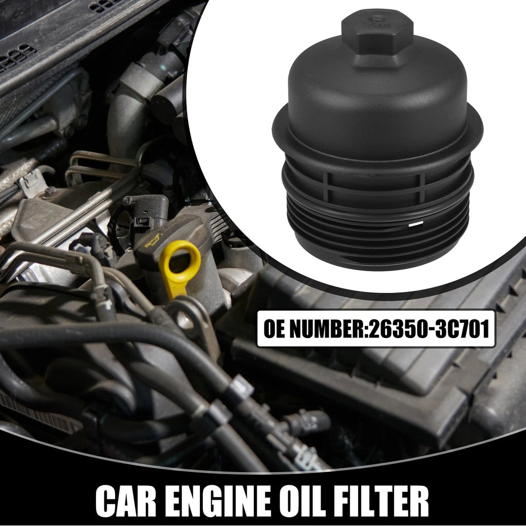 Oil Engine Filter Housing Cap Cover Replacement for Hyundai Palisade (2020–2023)