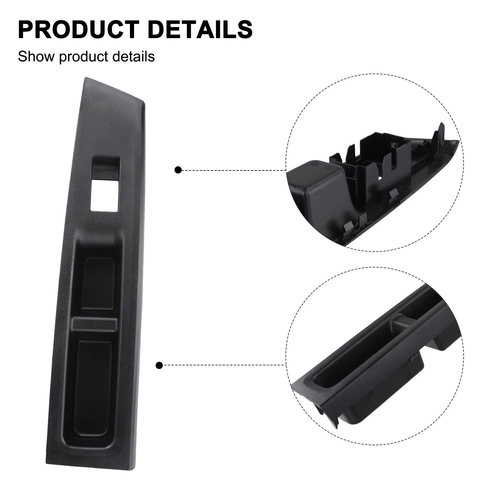 Front LH Armrest Upper Panel for Toyota Vitz (2010–2014) RHD
