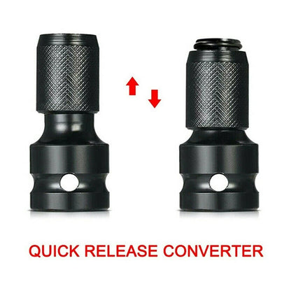 Chuck Adapter for Driver Mechanical Repair (1/2" Drive, 1/4" Hex)
