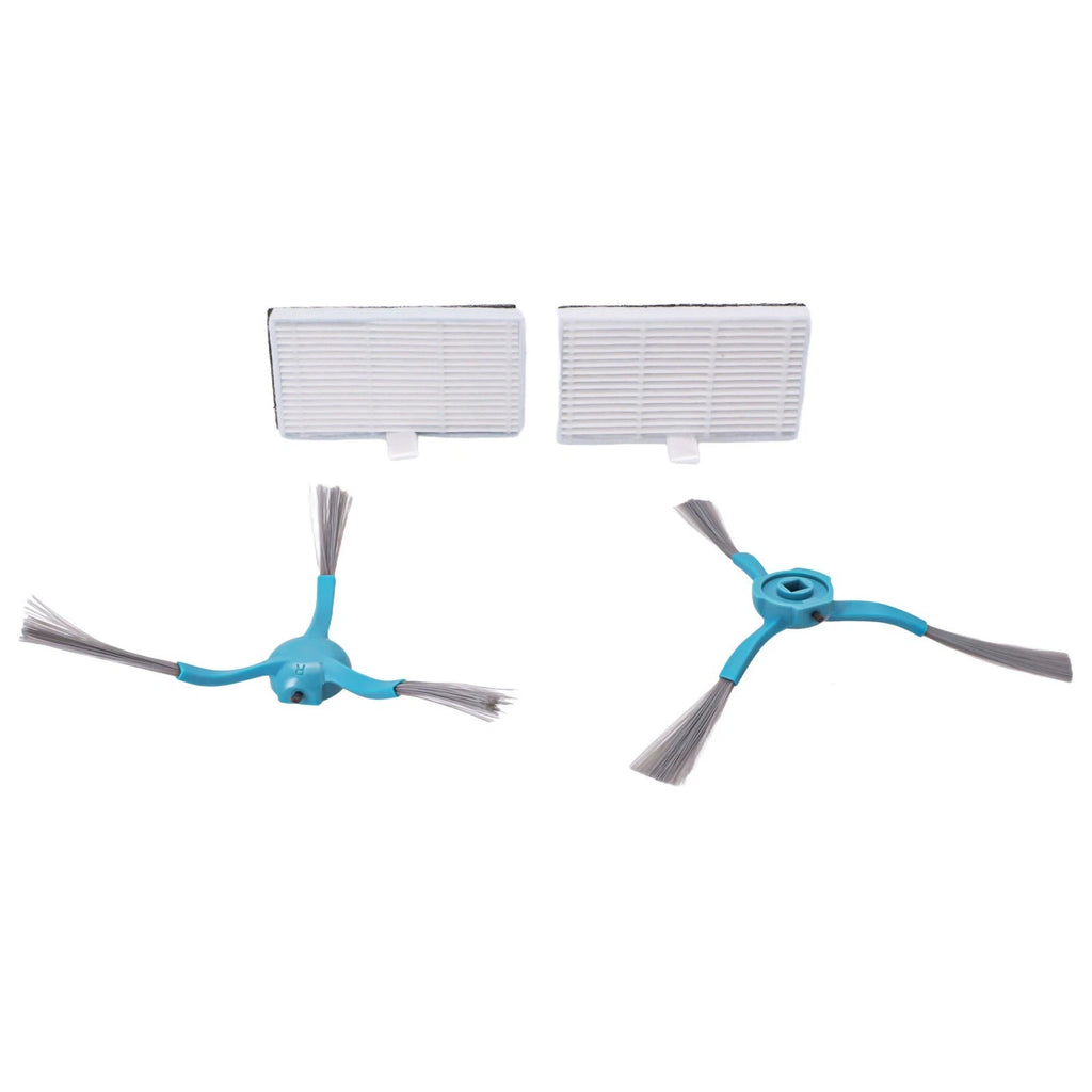 Side Brushes and Filters Maintenance Set for Cecotec Conga