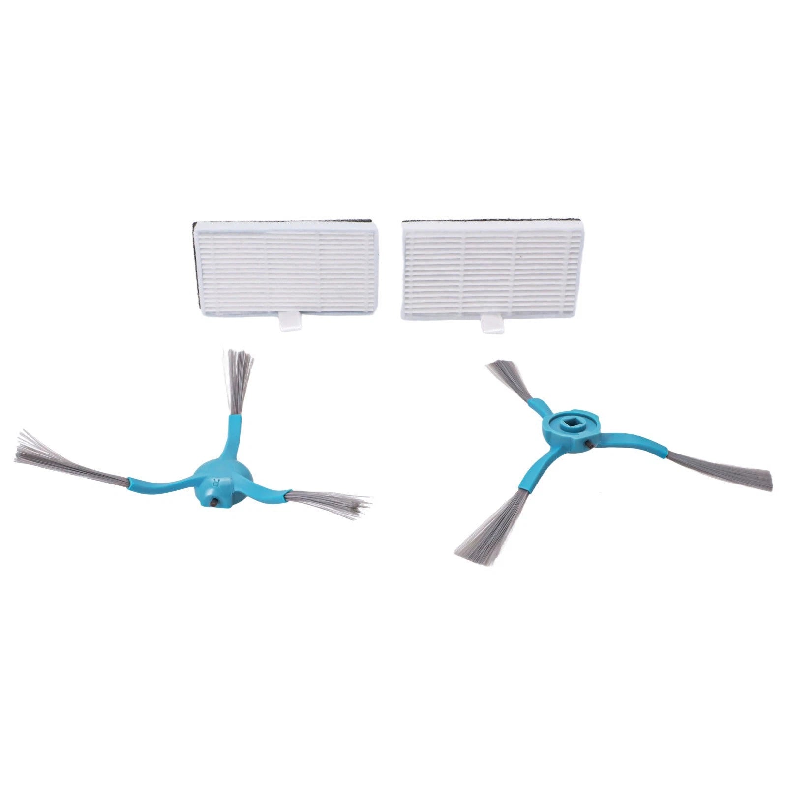 Side Brushes and Filters Maintenance Set for Cecotec Conga