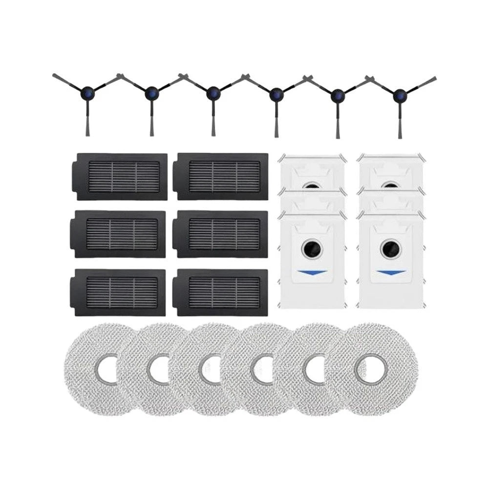 6X Brush, Bag, Filter, Mop Accessory Kit for Bosch Spotless Max BCRDW3B