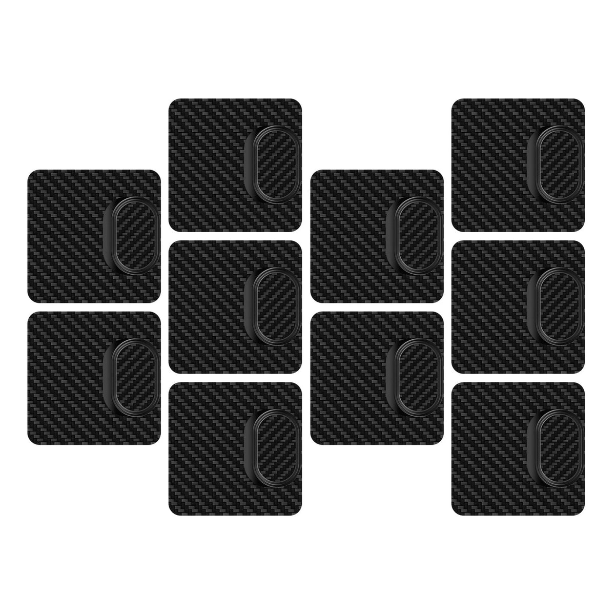 10 Pack Floor Carpet Grippers for Universal Car Foot Pads