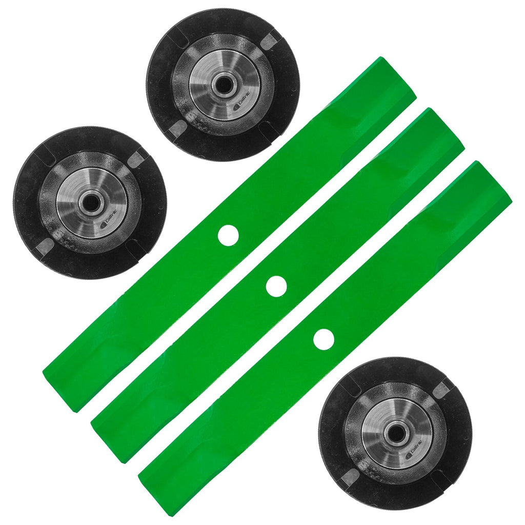 60 Inch Deck Spindle and Blade Replacement for John Deere 314 316 (2004–2017)