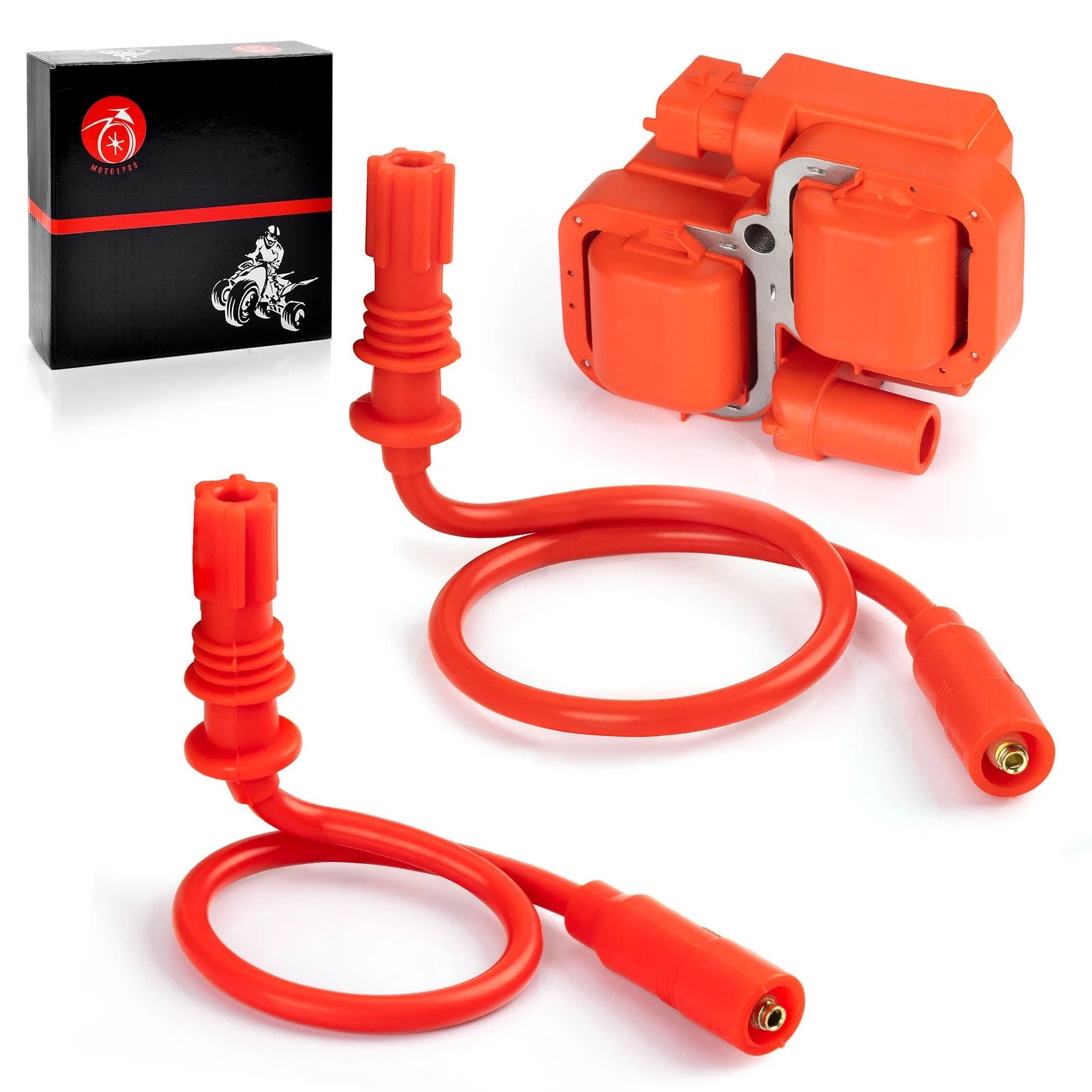 Ignition Coil & Spark Plug Wires for Polaris Scrambler 850 1000 (2013–2024)