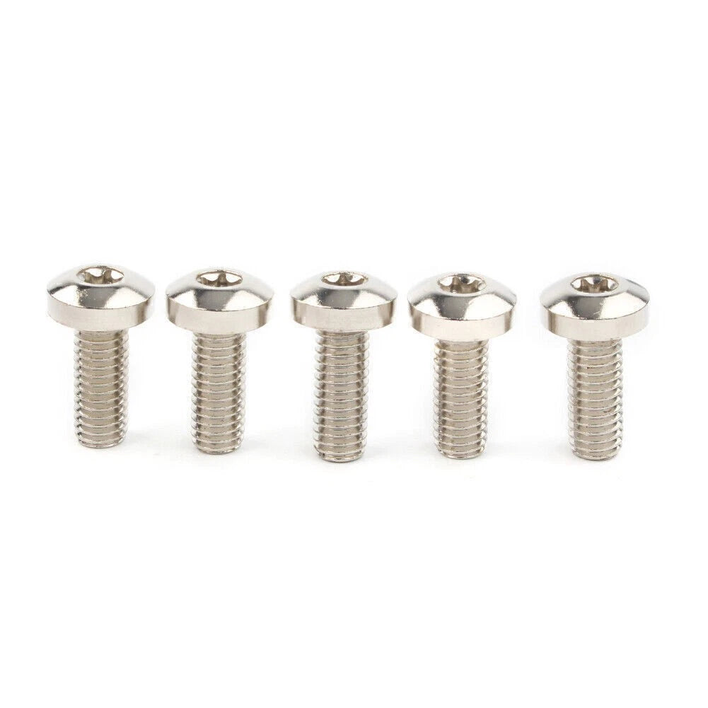 Rear Brake Disc Hardware Bolt Screw Kit for Harley Road King Softail (1992–Present) 5pc