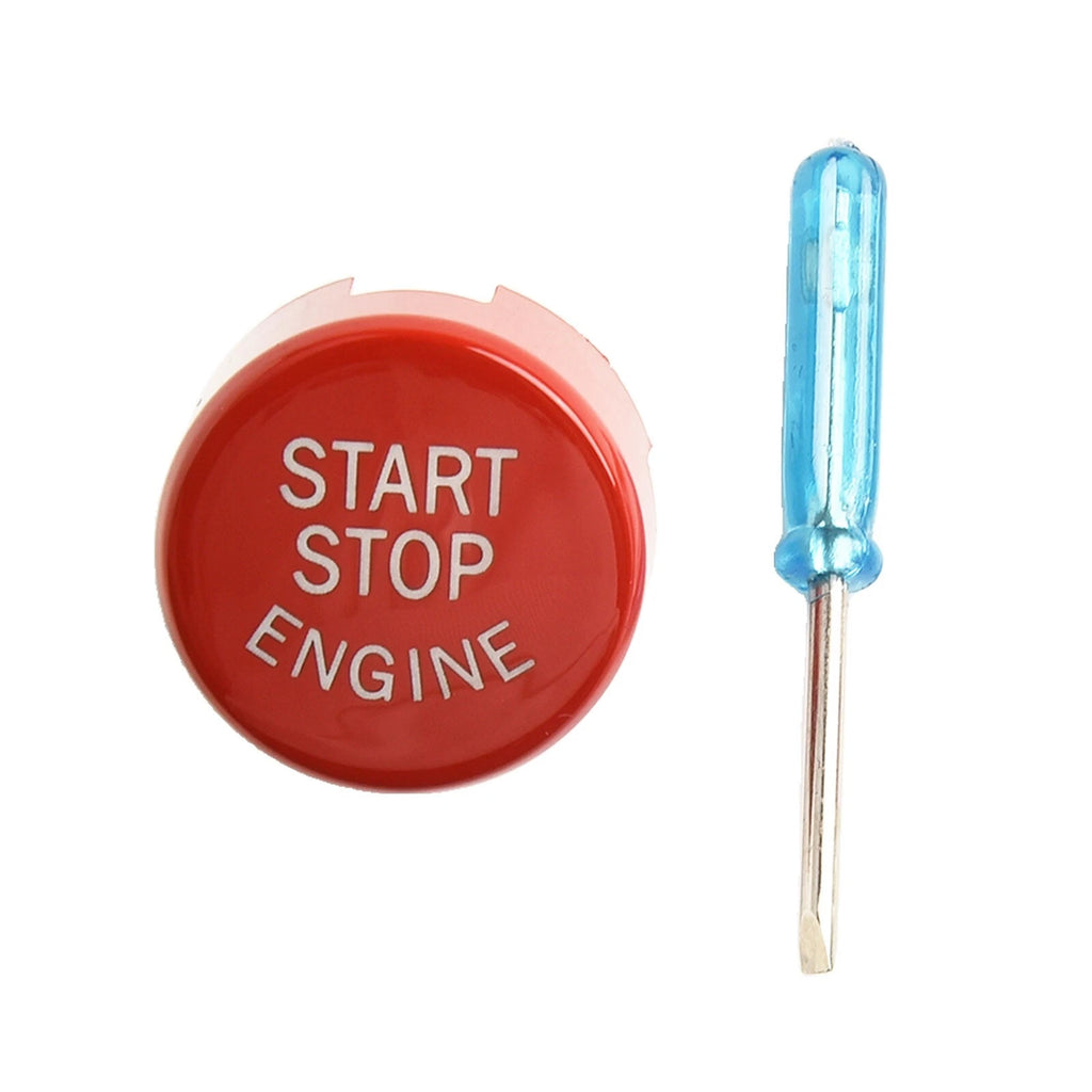 Red ABS Plastic Engine Stop Button Cover for F Chassis