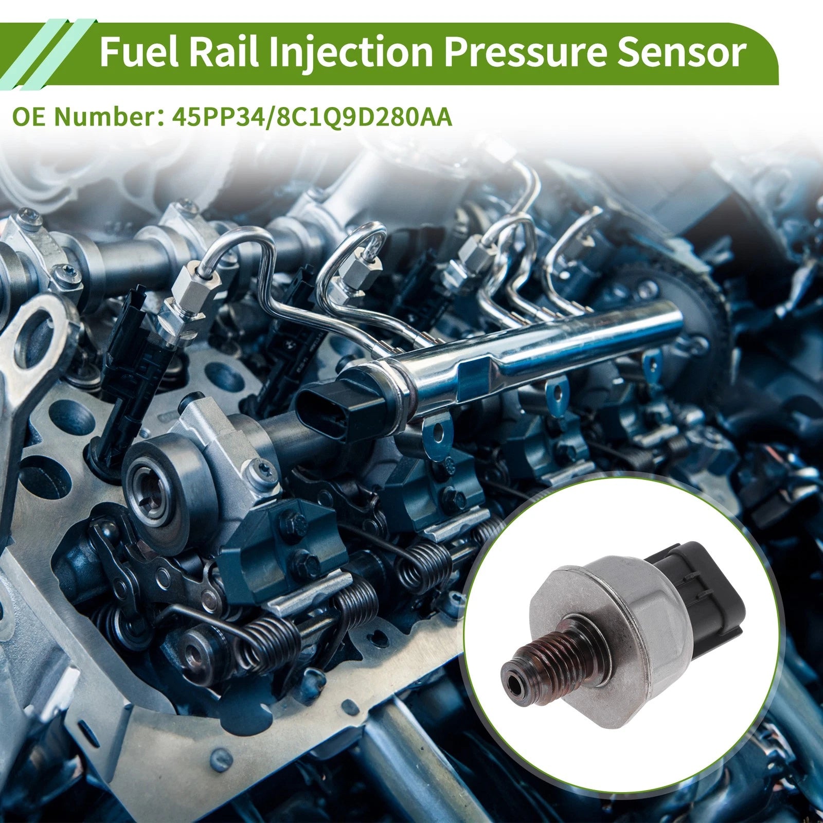 Fuel Injection Pressure Sensor No.45PP34 for Fiat Ducato III (2006–2014)