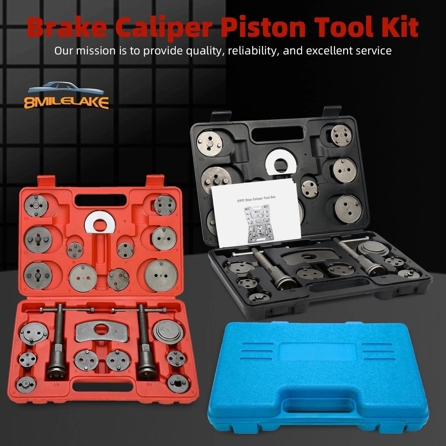 22pcs Disc Brake Caliper Tool Set for Universal Cars