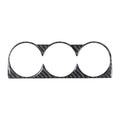 Carbon Fiber Center Console Panel Cover Trim for