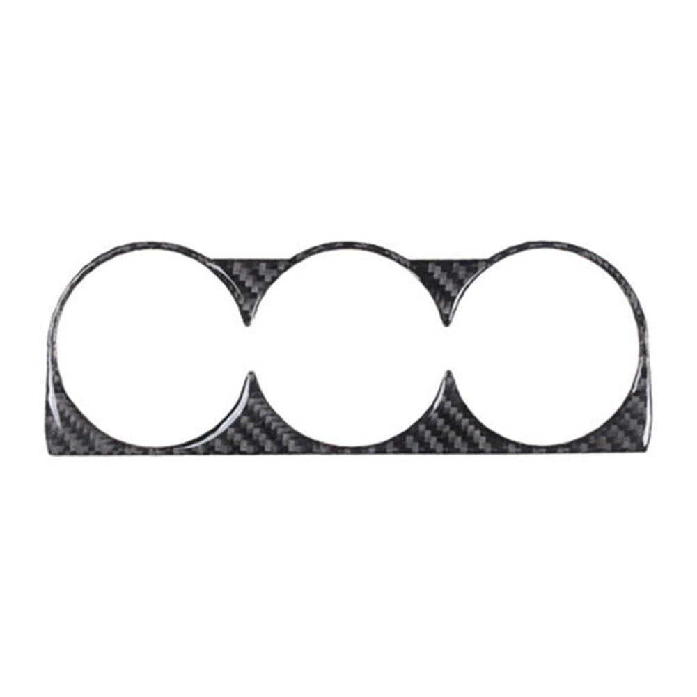 Carbon Fiber Center Console Panel Cover Trim for