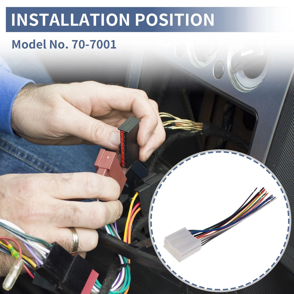 Car Stereo CD Player Wiring Harness Set for Dodge Stealth (1994–1996)