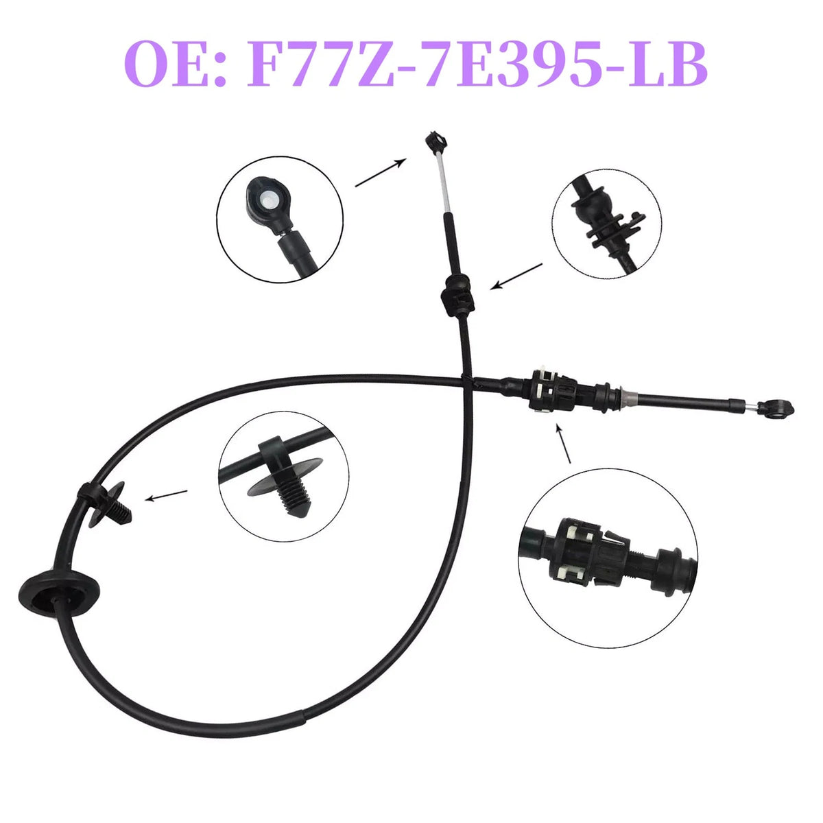 Automatic Transmission Shift Selector Cable for Ford Explorer (1997–2001)
