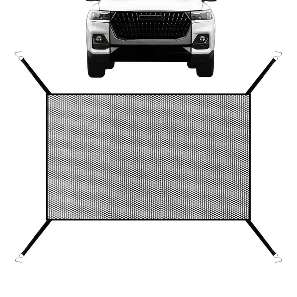 Car Mesh Net Barrier for Easy Installation with Hooks and Stickers