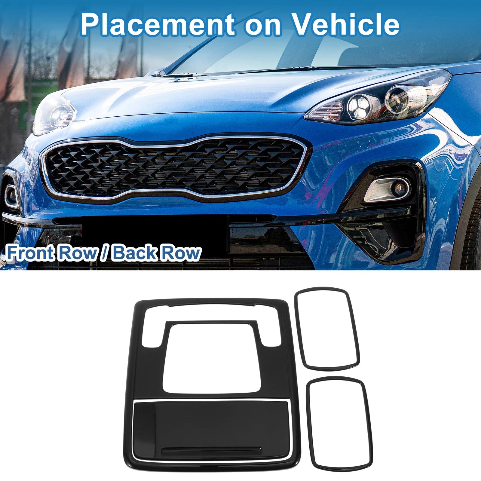 Light Trim Bezel for Honda Stepwgn (2023) Black