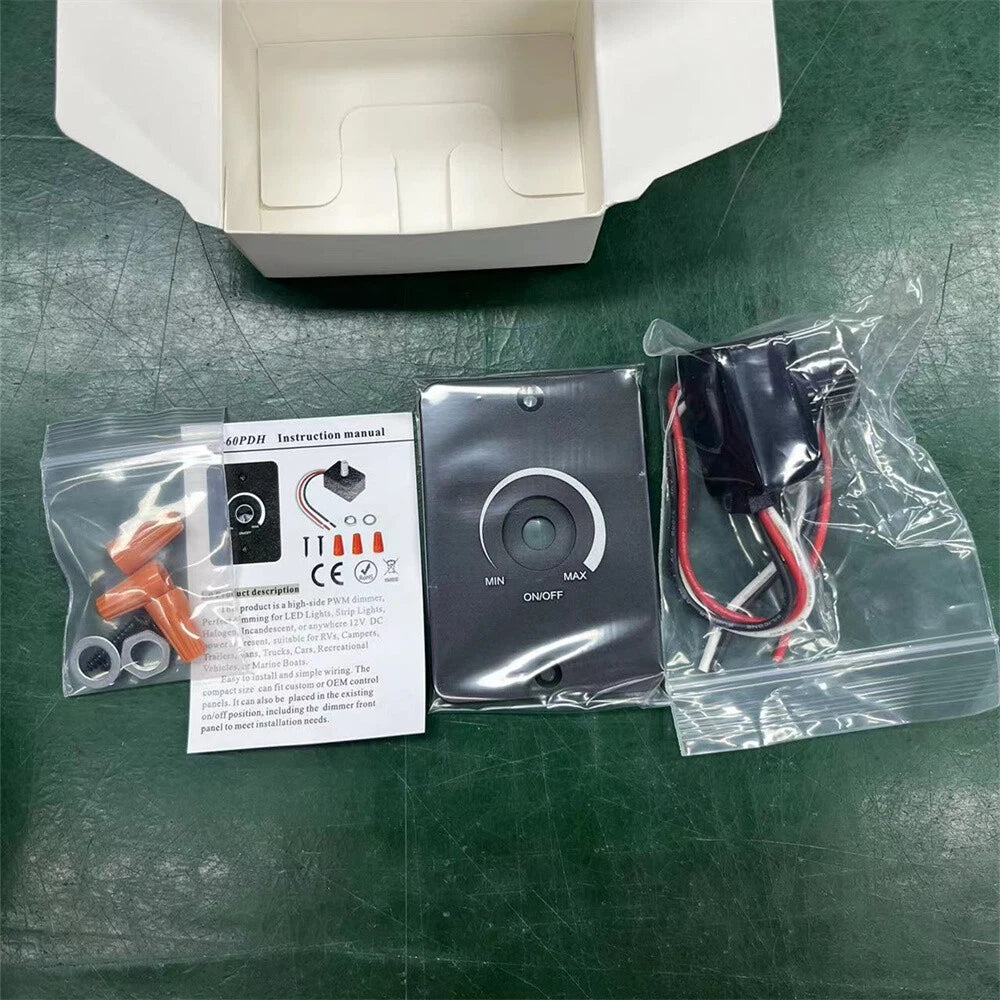 12V LED Dimmer Switch for RV Boat Truck Camper Van Trailer