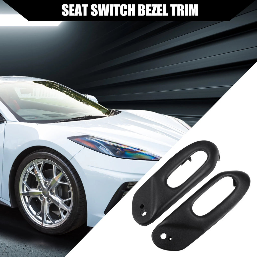 Power Seat Switch Bezel Left Right Pair for Chevy C5 (1997–2004)