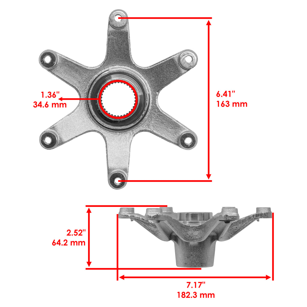 Rear Axle Sprocket Hub Collar Replacement for Yamaha Blaster 200 (1988–2006)