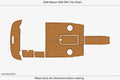 EVA Foam Teak Deck Flooring Mat for Maxum 2000 SR3 (2008)