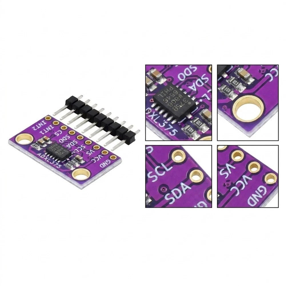ADXL375 Accelerometer PCB Module for ADXL345/346 Footprint