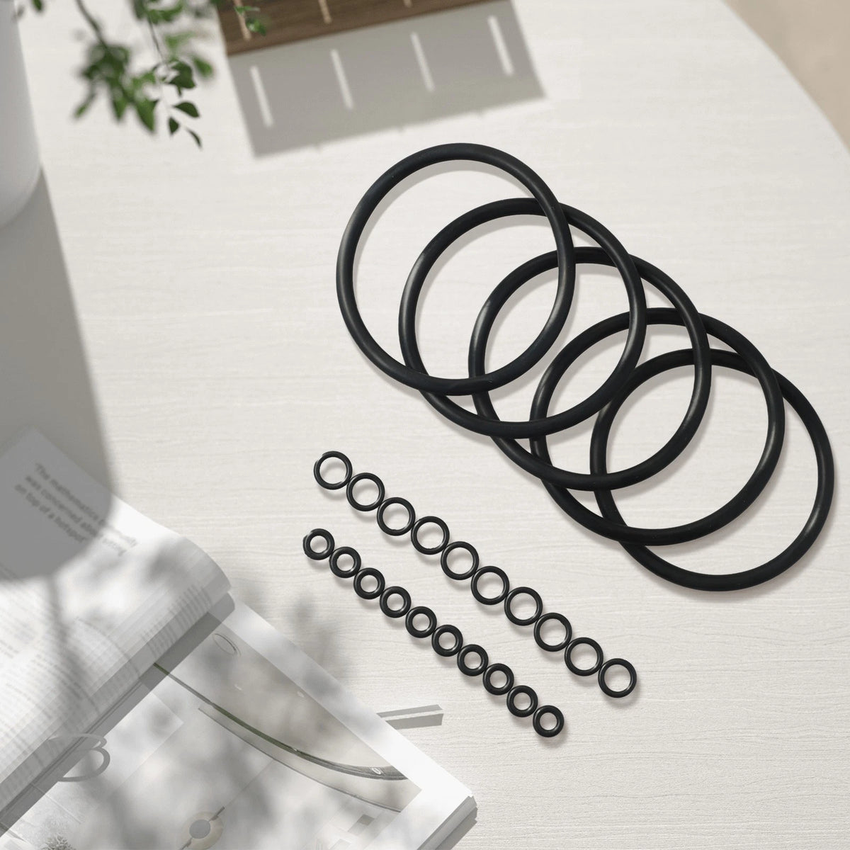 Set of 4 O Rings for Cornelius Keg - Silicone Rubber Seals