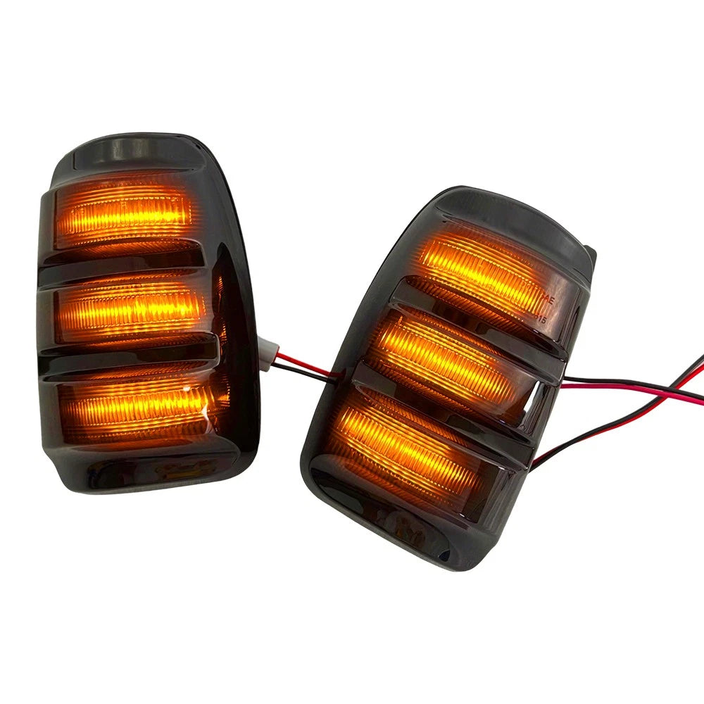 Smoke Side Mirror Turn Signal Light Pair for Ford Transit 150 250 350HD (2015–2023)