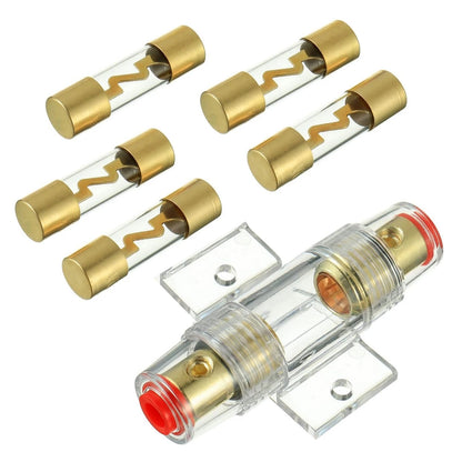 12V AGU Fuse Holder 100A with Sealing Cap for Car Audio System