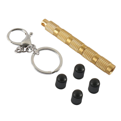 4 in 1 Solid Brass Tire Deflator Tool Kit for Auto Accessories